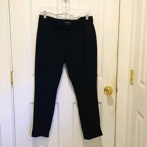 Eileen Fisher navy blue crepe pants